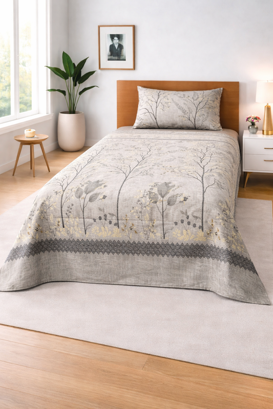 Silver Forest - Single Bedsheet Set