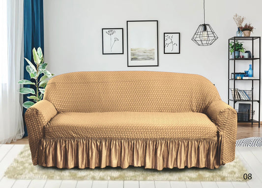 Golden-Sofa Cover Set