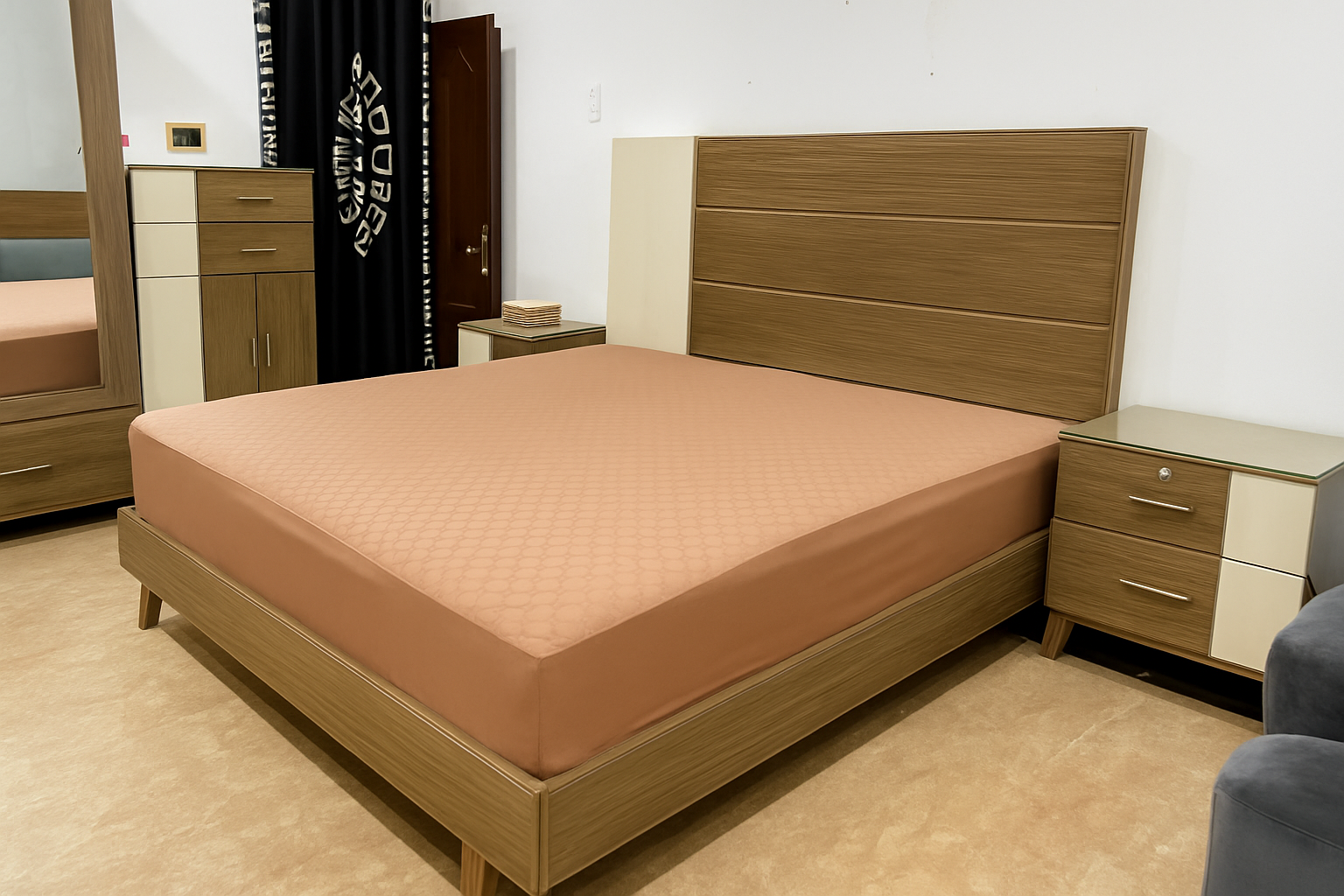 Quilted Waterproof Mattress Cover - Skin