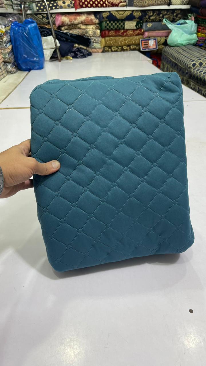 Quilted Waterproof Mattress Cover - Zinc