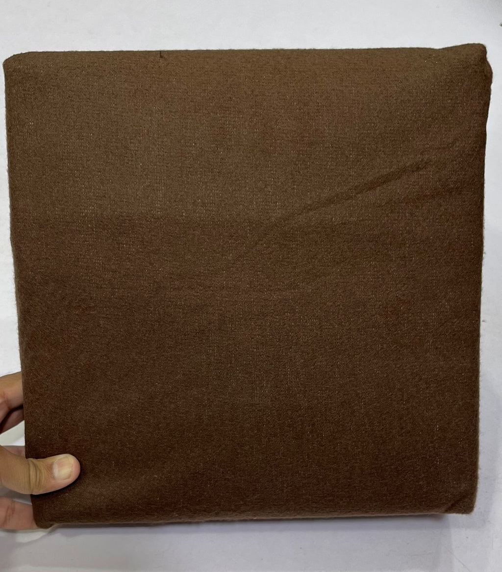 Dark Brown-Terry Cotton Mattress Cover
