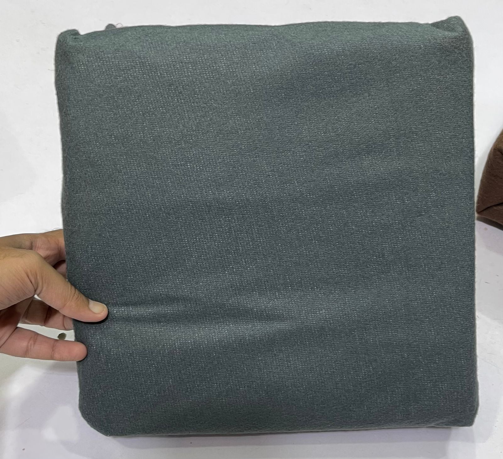 Grey-Terry Cotton Mattress Cover