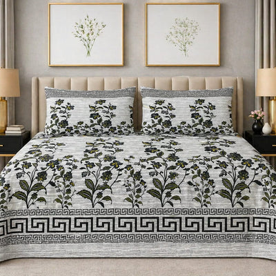 Olive Garden - King Size Bedsheet Set