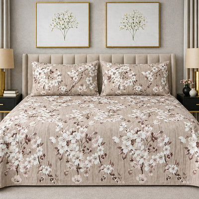 Soft Petal - King Size Bedsheet Set