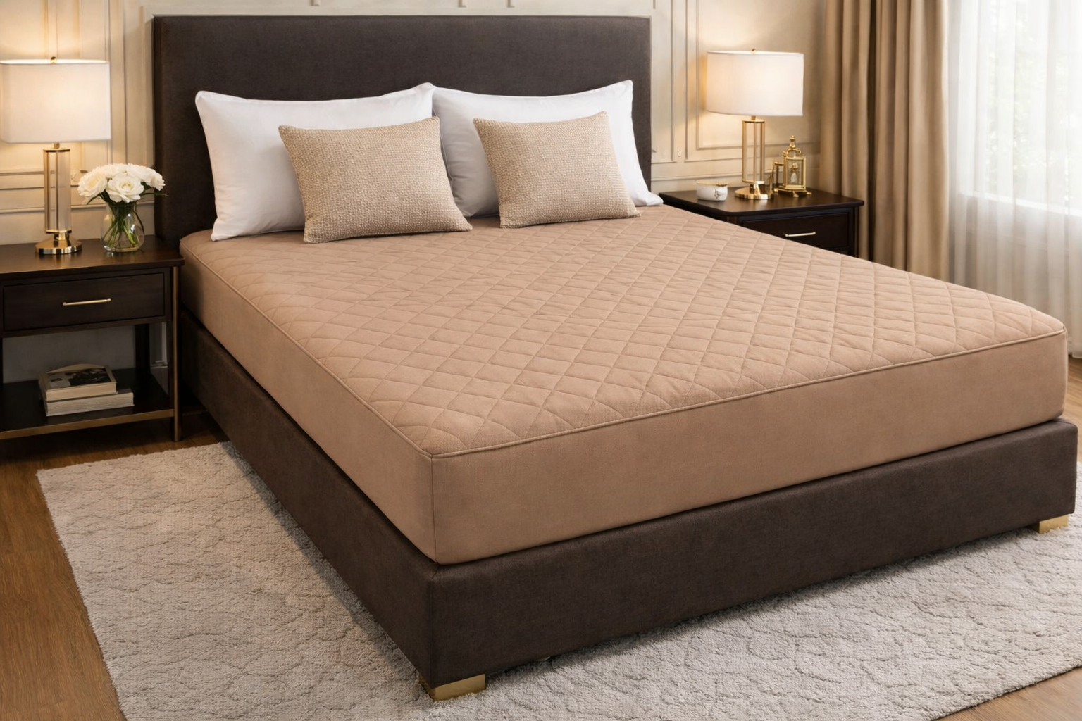 Quilted Waterproof Mattress Cover - Skin